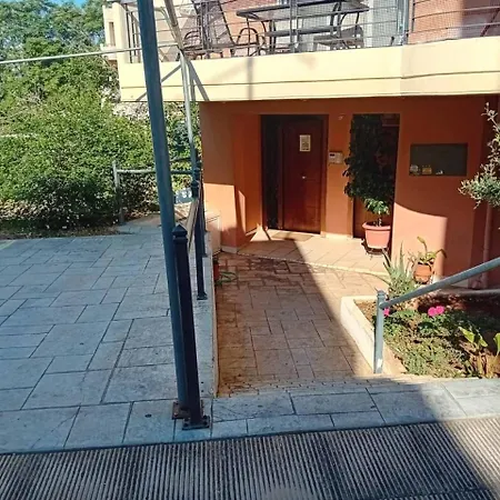 公寓 In 3bdr Up To 6 People Balcony Chalkís